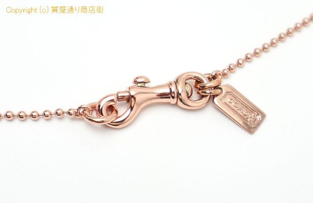 コーチ COACH コーチ ラインストーン ピンクゴールドカラー ネックレス アクセサリー 【 TM2202117 】のオプション紹介画像(3) コーチ COACH コーチ ラインストーン ピンクゴールドカラー ネックレス アクセサリー 【 TM2202117 】のオプション紹介画像(3)