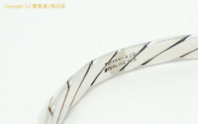 ティファニー ティファニー ツイストバングル SV925 16.4g 【 TM2203031 】のオプション紹介画像(1) ティファニー ティファニー ツイストバングル SV925 16.4g 【 TM2203031 】のオプション紹介画像(1)
