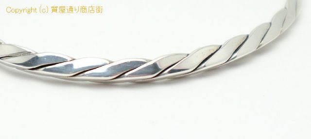 ティファニー ティファニー ツイストバングル SV925 16.4g 【 TM2203031 】のオプション紹介画像(3) ティファニー ティファニー ツイストバングル SV925 16.4g 【 TM2203031 】のオプション紹介画像(3)