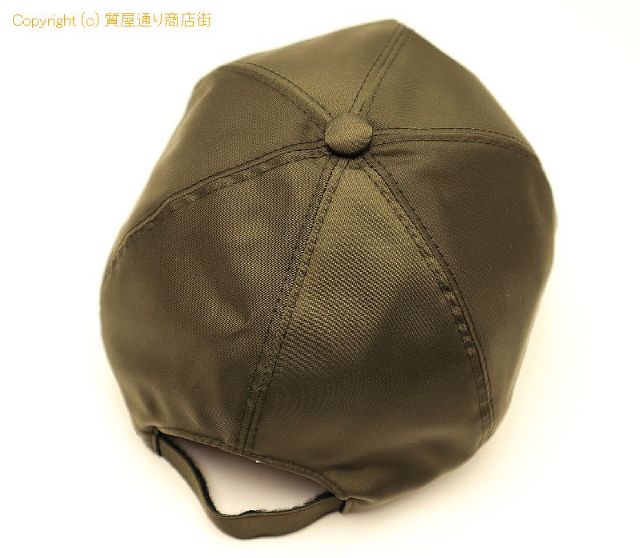 プラダ PRADA プラダ カーキ ナイロン キャップ 帽子 アパレル XLサイズ 【 TM2203100 】のオプション紹介画像(2) プラダ PRADA プラダ カーキ ナイロン キャップ 帽子 アパレル XLサイズ 【 TM2203100 】のオプション紹介画像(2)