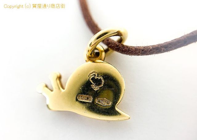 Pomellato ポメラート DODO ドド チャーム 750 K18 18金イエローゴールド カタツムリ ペンダント チャーム ネックレス アクセサリー 【 TM2203111 】のオプション紹介画像(4) Pomellato ポメラート DODO ドド チャーム 750 K18 18金イエローゴールド カタツムリ ペンダント チャーム ネックレス アクセサリー 【 TM2203111 】のオプション紹介画像(4)