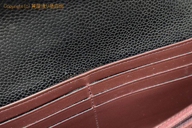 シャネル シャネル   キャビア  2つ折り長財布 【 TM2206033 】のオプション紹介画像(4) シャネル シャネル   キャビア  2つ折り長財布 【 TM2206033 】のオプション紹介画像(4)