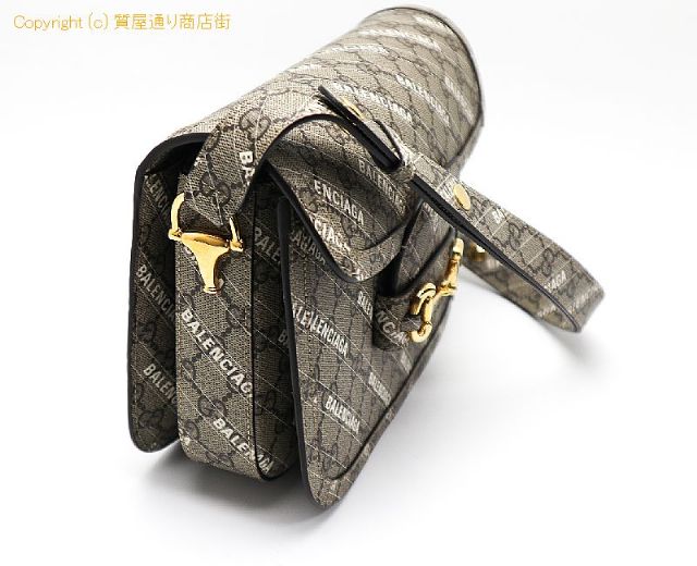 グッチ GUCCI x BALENCIAGA グッチ バレンシアガ コラボコレクション ショルダーバック 【 TM2207055 】のオプション紹介画像(1) グッチ GUCCI x BALENCIAGA グッチ バレンシアガ コラボコレクション ショルダーバック 【 TM2207055 】のオプション紹介画像(1)