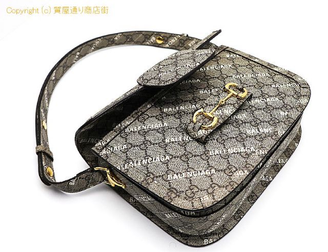 グッチ GUCCI x BALENCIAGA グッチ バレンシアガ コラボコレクション ショルダーバック 【 TM2207055 】のオプション紹介画像(4) グッチ GUCCI x BALENCIAGA グッチ バレンシアガ コラボコレクション ショルダーバック 【 TM2207055 】のオプション紹介画像(4)