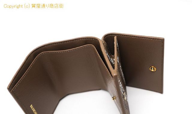 バレンシアガ BALENCIAGA バレンシアガ BBモノグラム 3つ折り財布 キャッシュ ミニウォレット 594312 210HN 【 TM2208003 】のオプション紹介画像(3) バレンシアガ BALENCIAGA バレンシアガ BBモノグラム 3つ折り財布 キャッシュ ミニウォレット 594312 210HN 【 TM2208003 】のオプション紹介画像(3)