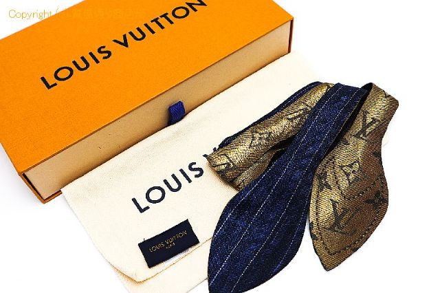 ルイ ヴィトン LOUIS VUITTON バンドー・3D ツイリー スカーフ M76931 【 TM2208053 】のオプション紹介画像(5)