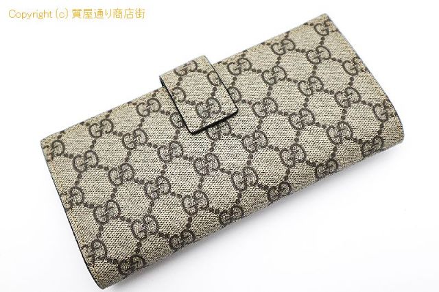 グッチ GUCCI グッチ GGスプリーム長財布  2つ折り財布 241204 【 TM2209058 】のオプション紹介画像(2) グッチ GUCCI グッチ GGスプリーム長財布  2つ折り財布 241204 【 TM2209058 】のオプション紹介画像(2)
