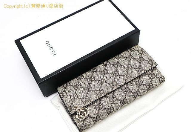 グッチ GUCCI グッチ GGスプリーム長財布  2つ折り財布 241204 【 TM2209058 】のオプション紹介画像(5) グッチ GUCCI グッチ GGスプリーム長財布  2つ折り財布 241204 【 TM2209058 】のオプション紹介画像(5)