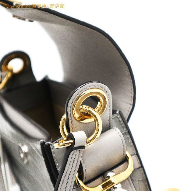 クロエ Chloe TESS スモールバック クロコ型押しハンドバック ショルダーバック 【 TM2210050 】のオプション紹介画像(2) クロエ Chloe TESS スモールバック クロコ型押しハンドバック ショルダーバック 【 TM2210050 】のオプション紹介画像(2)