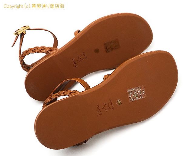 クリスチャン ディオール DIOR  ディオール  レザー編み込み サンダル 361/2 【 TM2211119 】のオプション紹介画像(3) クリスチャン ディオール DIOR  ディオール  レザー編み込み サンダル 361/2 【 TM2211119 】のオプション紹介画像(3)
