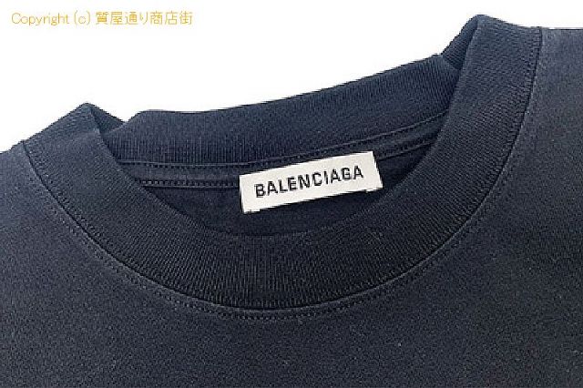 バレンシアが BALENCIAGA バレンシアガ ロゴTシャツ 【 TM2301043 】のオプション紹介画像(2)