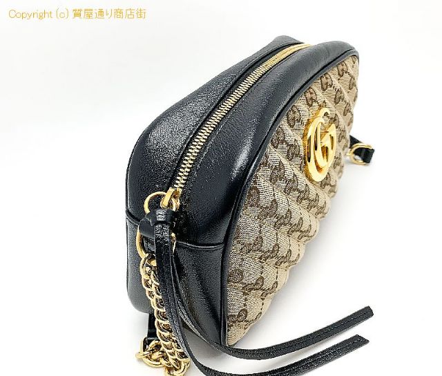 グッチ GUCCI グッチ GGキャンバス ゴールド金具 GGマーモント ショルダーバック 447632 チェーンショルダーバック 【 TM2303001 】のオプション紹介画像(1) グッチ GUCCI グッチ GGキャンバス ゴールド金具 GGマーモント ショルダーバック 447632 チェーンショルダーバック 【 TM2303001 】のオプション紹介画像(1)