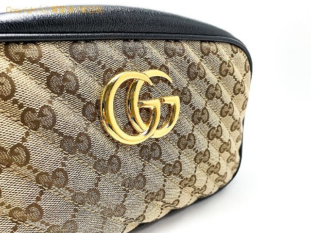 グッチ GUCCI グッチ GGキャンバス ゴールド金具 GGマーモント ショルダーバック 447632 チェーンショルダーバック 【 TM2303001 】のオプション紹介画像(3) グッチ GUCCI グッチ GGキャンバス ゴールド金具 GGマーモント ショルダーバック 447632 チェーンショルダーバック 【 TM2303001 】のオプション紹介画像(3)