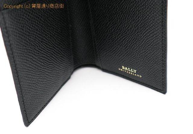 バリー BALLY バリー 黒 ブラック 2つ折りカードケース 【 TM2303042 】のオプション紹介画像(2) バリー BALLY バリー 黒 ブラック 2つ折りカードケース 【 TM2303042 】のオプション紹介画像(2)