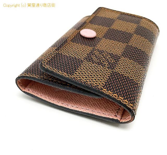 ルイ ヴィトン ダミエ LOUIS VUITTON ルイヴィトン ダミエ ローズバレリーヌ ミュルティクレ6 N41624 キーケース6連 【 TM2304017 】のオプション紹介画像(2) ルイ ヴィトン ダミエ LOUIS VUITTON ルイヴィトン ダミエ ローズバレリーヌ ミュルティクレ6 N41624 キーケース6連 【 TM2304017 】のオプション紹介画像(2)