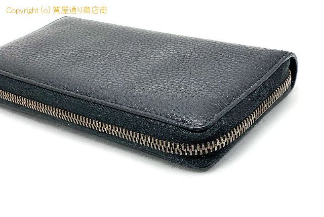 グッチ GUCCI  グッチ GGマーモント 黒 ブラック カーフ ラウンドファスナー長財布 サイフ 409392 ジッピーウォレット 【 TM2304023 】のオプション紹介画像(2) グッチ GUCCI  グッチ GGマーモント 黒 ブラック カーフ ラウンドファスナー長財布 サイフ 409392 ジッピーウォレット 【 TM2304023 】のオプション紹介画像(2)