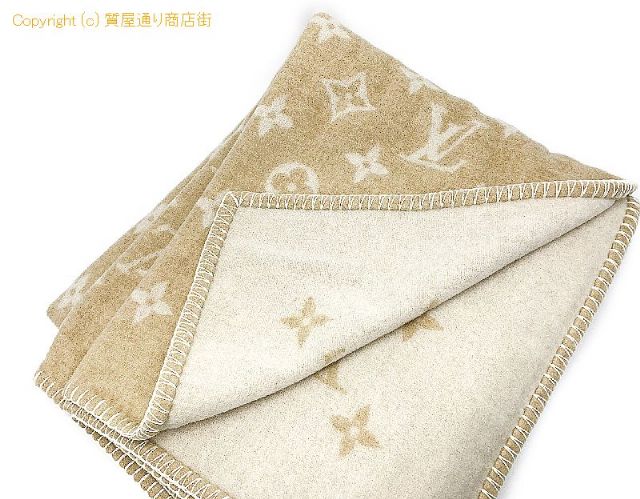 ルイ ヴィトン LOUIS VUITTON モノグラム ブランケット ウール カシミヤ 大判 R97489 リバーシブル 毛布 【 TM2305007 】のオプション紹介画像(2) ルイ ヴィトン LOUIS VUITTON モノグラム ブランケット ウール カシミヤ 大判 R97489 リバーシブル 毛布 【 TM2305007 】のオプション紹介画像(2)