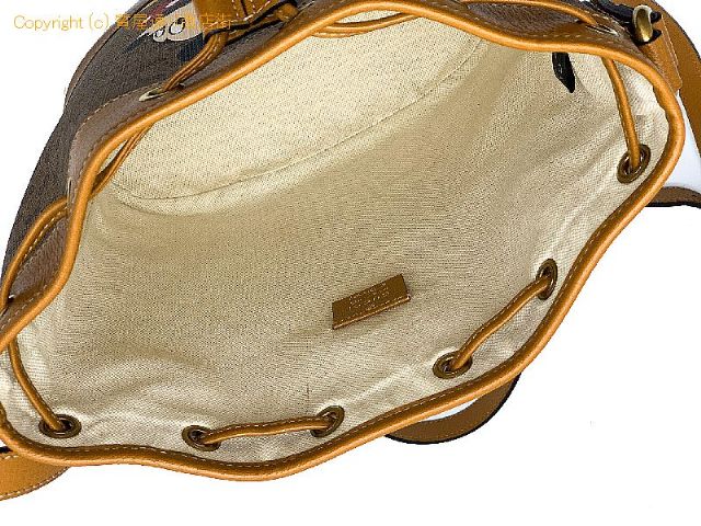 グッチ GUCCI DISNEY グッチ&ディズニー MICKEY ミッキーマウス コラボ GG柄 巾着型 バケツ型 ショルダーバック 602691 【 TM2305056 】のオプション紹介画像(4) グッチ GUCCI DISNEY グッチ&ディズニー MICKEY ミッキーマウス コラボ GG柄 巾着型 バケツ型 ショルダーバック 602691 【 TM2305056 】のオプション紹介画像(4)