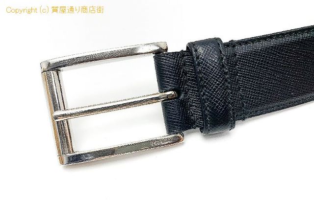 プラダ PRADA プラダ 黒 サフィアーノ メンズ ベルト アパレル 【 TM2305100 】のオプション紹介画像(2) プラダ PRADA プラダ 黒 サフィアーノ メンズ ベルト アパレル 【 TM2305100 】のオプション紹介画像(2)