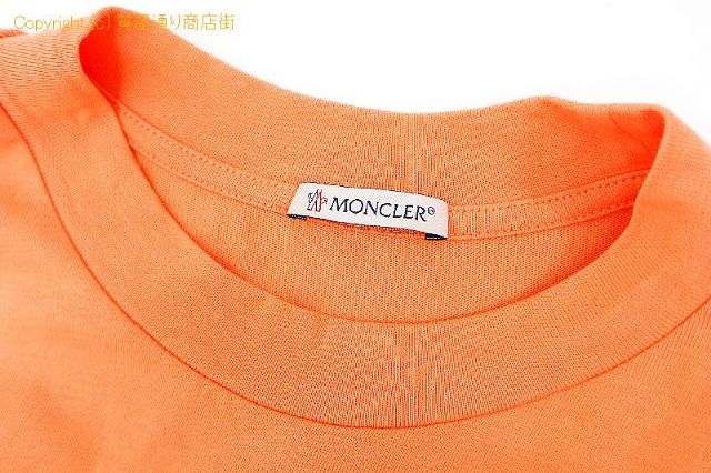 モンクレール MONCLER モンクレール オレンジ ロゴ Tシャツ 半袖 メンズ 服 アパレル サイズS 【 TM2306123 】のオプション紹介画像(3) モンクレール MONCLER モンクレール オレンジ ロゴ Tシャツ 半袖 メンズ 服 アパレル サイズS 【 TM2306123 】のオプション紹介画像(3)