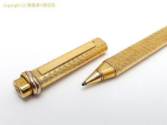カルティエ Cartier カルティエ トリニティ ゴールドカラー ボールペン 筆記具 ※現在インクは出ていません。 【 TM2306036 】のオプション紹介画像(1)