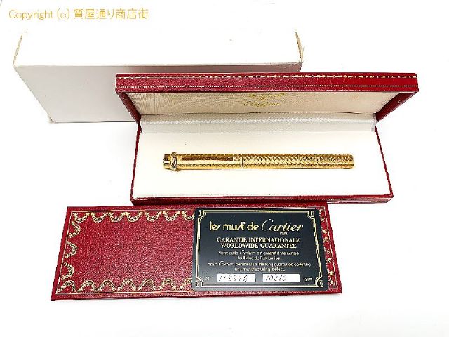 カルティエ Cartier カルティエ トリニティ ゴールドカラー ボールペン 筆記具 ※現在インクは出ていません。 【 TM2306036 】のオプション紹介画像(5)