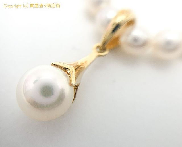 田崎真珠 TASAKI 田崎 タサキ K18 18金イエローゴールド アコヤパール (NC:淡水パール) 真珠 ネックレス アクセサリー ※NC田崎刻印無し 【 TM2306113 】のオプション紹介画像(4) 田崎真珠 TASAKI 田崎 タサキ K18 18金イエローゴールド アコヤパール (NC:淡水パール) 真珠 ネックレス アクセサリー ※NC田崎刻印無し 【 TM2306113 】のオプション紹介画像(4)
