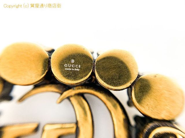 グッチ GUCCI グッチ クリスタル付き メタル ダブルG ロゴ ブローチ 506171 アクセサリー 【 TM2307025 】のオプション紹介画像(2) グッチ GUCCI グッチ クリスタル付き メタル ダブルG ロゴ ブローチ 506171 アクセサリー 【 TM2307025 】のオプション紹介画像(2)