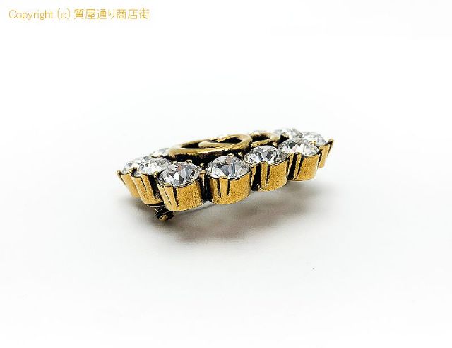 グッチ GUCCI グッチ クリスタル付き メタル ダブルG ロゴ ブローチ 506171 アクセサリー 【 TM2307025 】のオプション紹介画像(3) グッチ GUCCI グッチ クリスタル付き メタル ダブルG ロゴ ブローチ 506171 アクセサリー 【 TM2307025 】のオプション紹介画像(3)
