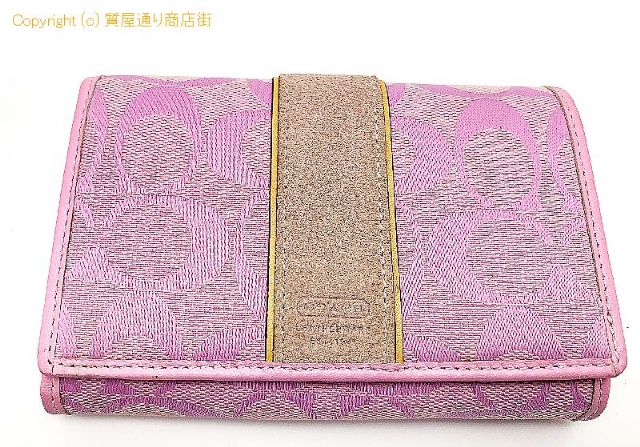 コーチ COACH コーチ シグネチャー 2つ折り財布 サイフ 【 TM2307072 】のオプション紹介画像(1) コーチ COACH コーチ シグネチャー 2つ折り財布 サイフ 【 TM2307072 】のオプション紹介画像(1)