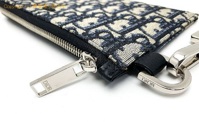 クリスチャン ディオール DIOR ディオール オブリーク ハンドル付き L型ファスナー長財布 ポーチ サイフ 【 TM2307092 】のオプション紹介画像(4) クリスチャン ディオール DIOR ディオール オブリーク ハンドル付き L型ファスナー長財布 ポーチ サイフ 【 TM2307092 】のオプション紹介画像(4)