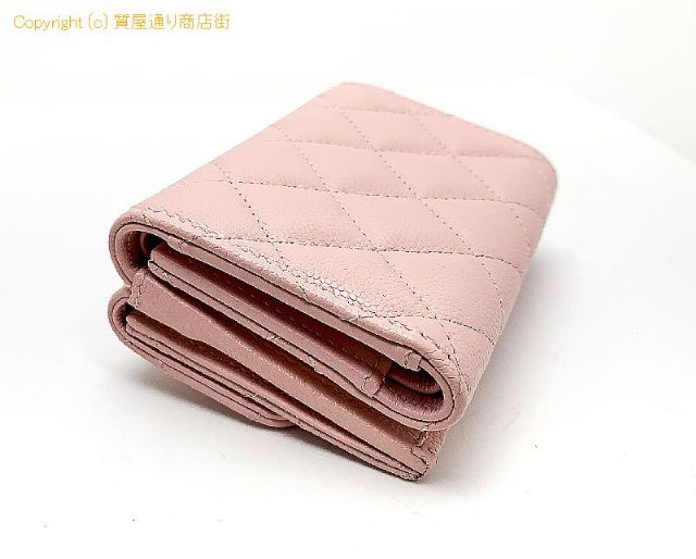 シャネル CHANEL シャネル キャビア マトラッセ ココマーク スモール三つ折り財布 AP0949 スモールフラップウォレット サイフ 【 TM2307114 】のオプション紹介画像(2) シャネル CHANEL シャネル キャビア マトラッセ ココマーク スモール三つ折り財布 AP0949 スモールフラップウォレット サイフ 【 TM2307114 】のオプション紹介画像(2)