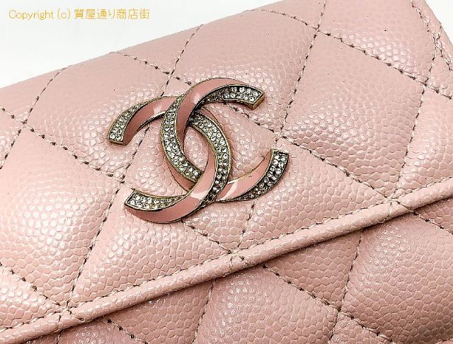 シャネル CHANEL シャネル キャビア マトラッセ ココマーク スモール三つ折り財布 AP0949 スモールフラップウォレット サイフ 【 TM2307114 】のオプション紹介画像(3) シャネル CHANEL シャネル キャビア マトラッセ ココマーク スモール三つ折り財布 AP0949 スモールフラップウォレット サイフ 【 TM2307114 】のオプション紹介画像(3)