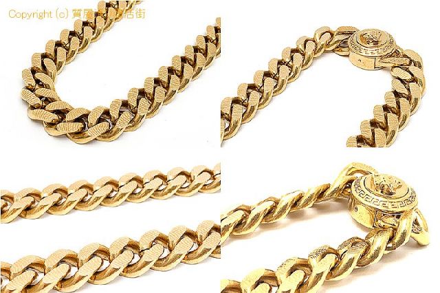 VERSACE ヴェルサーチ ゴールドカラー メデューサ チョーカー チェーン ネックレス DG16949 アクセサリー 【 TM2308069 】のオプション紹介画像(3) VERSACE ヴェルサーチ ゴールドカラー メデューサ チョーカー チェーン ネックレス DG16949 アクセサリー 【 TM2308069 】のオプション紹介画像(3)