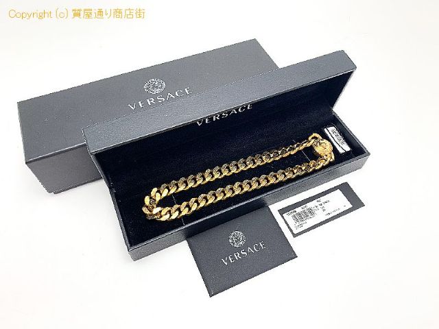 VERSACE ヴェルサーチ ゴールドカラー メデューサ チョーカー チェーン ネックレス DG16949 アクセサリー 【 TM2308069 】のオプション紹介画像(5) VERSACE ヴェルサーチ ゴールドカラー メデューサ チョーカー チェーン ネックレス DG16949 アクセサリー 【 TM2308069 】のオプション紹介画像(5)