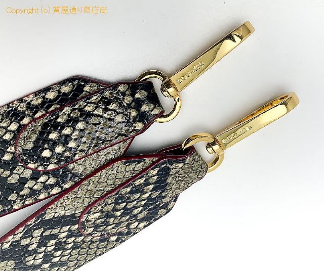 ココセリュックスゴールド COCOCELUX GOLD ココセリュックスゴールド パイソン型押し ショルダーストラップ 【 TM2309042 】のオプション紹介画像(3) ココセリュックスゴールド COCOCELUX GOLD ココセリュックスゴールド パイソン型押し ショルダーストラップ 【 TM2309042 】のオプション紹介画像(3)