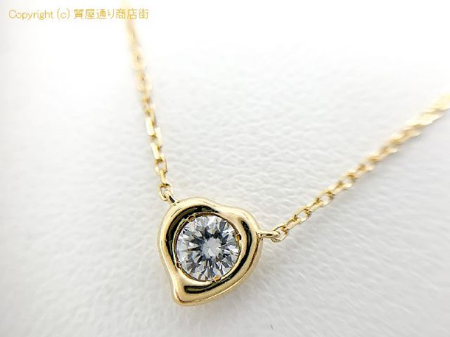 AHKAH アーカー K18 18金イエローゴールド ダイヤモンド D0.13ct ハート ネックレス アクセサリー 【 TM2309060 】のオプション紹介画像(1) AHKAH アーカー K18 18金イエローゴールド ダイヤモンド D0.13ct ハート ネックレス アクセサリー 【 TM2309060 】のオプション紹介画像(1)