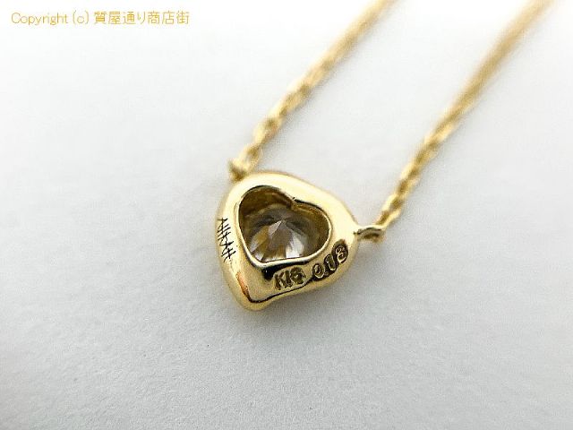 AHKAH アーカー K18 18金イエローゴールド ダイヤモンド D0.13ct ハート ネックレス アクセサリー 【 TM2309060 】のオプション紹介画像(3) AHKAH アーカー K18 18金イエローゴールド ダイヤモンド D0.13ct ハート ネックレス アクセサリー 【 TM2309060 】のオプション紹介画像(3)
