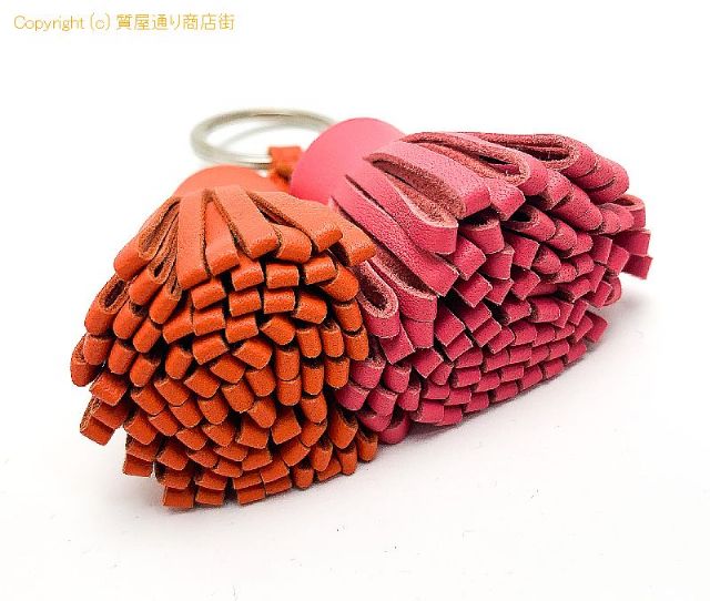 エルメス HERMES エルメス カルメン ウノドス タッセル フリンジ バックチャーム キーホルダー キーリング オレンジ ピンク 【 TM2309126 】のオプション紹介画像(4) エルメス HERMES エルメス カルメン ウノドス タッセル フリンジ バックチャーム キーホルダー キーリング オレンジ ピンク 【 TM2309126 】のオプション紹介画像(4)