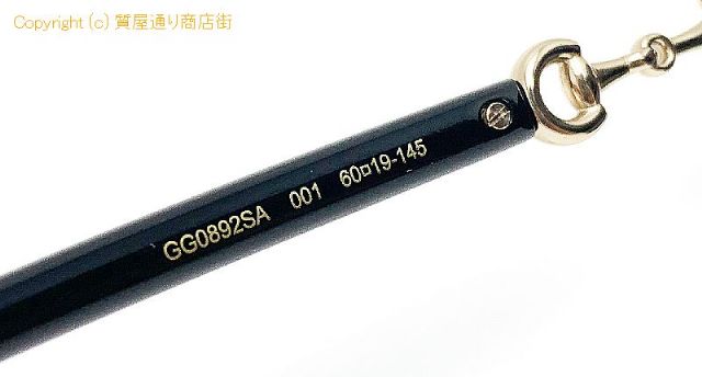 グッチ GUCCI グッチ バタフライ ホースビット ブラック サングラス GG0892SA アパレル 60□19-145 【 TM2309132 】のオプション紹介画像(3) グッチ GUCCI グッチ バタフライ ホースビット ブラック サングラス GG0892SA アパレル 60□19-145 【 TM2309132 】のオプション紹介画像(3)