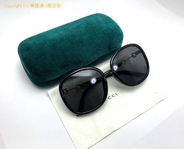 グッチ GUCCI グッチ バタフライ ホースビット ブラック サングラス GG0892SA アパレル 60□19-145 【 TM2309132 】のオプション紹介画像(5) グッチ GUCCI グッチ バタフライ ホースビット ブラック サングラス GG0892SA アパレル 60□19-145 【 TM2309132 】のオプション紹介画像(5)