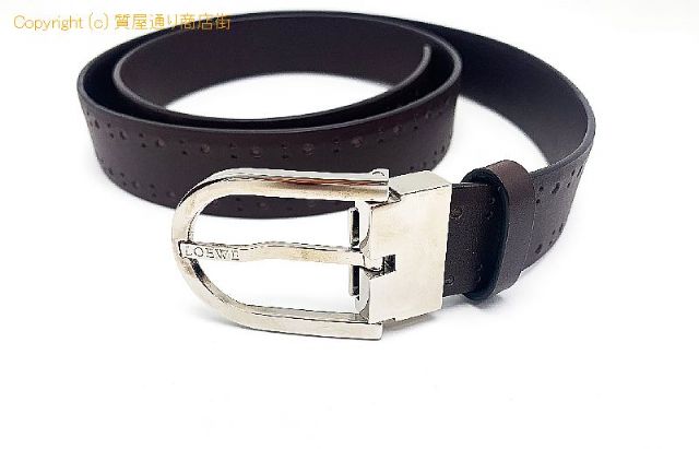 ロエベ LOEWE ロエベ ダークブラウン ベルト アパレル 【 TM2310072 】のオプション紹介画像(1) ロエベ LOEWE ロエベ ダークブラウン ベルト アパレル 【 TM2310072 】のオプション紹介画像(1)