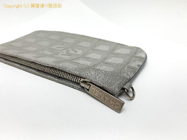 シャネル CHANEL シャネル ニュートラベルライン ココマーク グレー ポーチ 小物入れ 【 TM2311191 】のオプション紹介画像(1) シャネル CHANEL シャネル ニュートラベルライン ココマーク グレー ポーチ 小物入れ 【 TM2311191 】のオプション紹介画像(1)