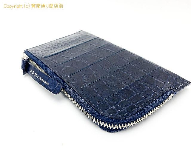 エイディエムジェ ADMJ クリスタル オーガナイザーパース クロコ型押し 22AWJ06012CR ネイビー サイフ 財布 ポーチ 【 TM2311197 】のオプション紹介画像(4) エイディエムジェ ADMJ クリスタル オーガナイザーパース クロコ型押し 22AWJ06012CR ネイビー サイフ 財布 ポーチ 【 TM2311197 】のオプション紹介画像(4)