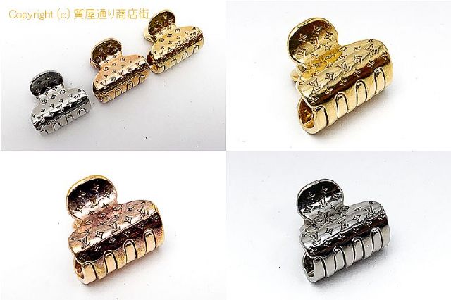 ルイ ヴィトン LOUIS VUITTON ルイヴィトン アクセソワール シェブ ナノクラブPM  ヘアクリップ ゴールド x ローズゴールド x シルバー M68940 髪飾り ヘアアクセ 【 TM2311214 】のオプション紹介画像(4) ルイ ヴィトン LOUIS VUITTON ルイヴィトン アクセソワール シェブ ナノクラブPM  ヘアクリップ ゴールド x ローズゴールド x シルバー M68940 髪飾り ヘアアクセ 【 TM2311214 】のオプション紹介画像(4)