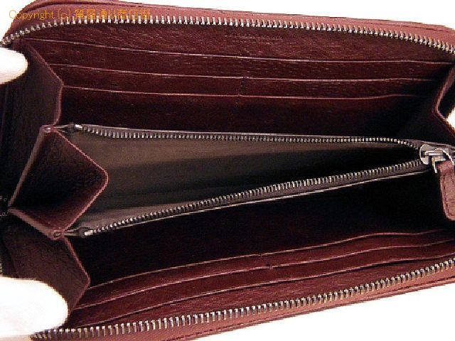 ボッテガ ヴェネタ ボッテガヴェネタ イントレチャート ラウンドファスナー長財布 ジップアラウンドウォレット オーストリッチ 114076 ボルドー 【 SA5288902 】のオプション紹介画像(2) ボッテガ ヴェネタ ボッテガヴェネタ イントレチャート ラウンドファスナー長財布 ジップアラウンドウォレット オーストリッチ 114076 ボルドー 【 SA5288902 】のオプション紹介画像(2)