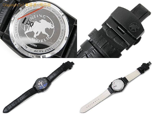 ハンティングワールド アディショナルタイム ハンティングワールド HUNTING WORLD メンズ腕時計 アディショナルタイム HW994BBL 【 SA65866 】のオプション紹介画像(2) ハンティングワールド アディショナルタイム ハンティングワールド HUNTING WORLD メンズ腕時計 アディショナルタイム HW994BBL 【 SA65866 】のオプション紹介画像(2)