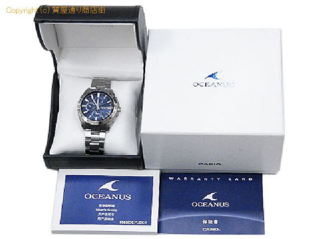 カシオ オシアナス カシオ CASIO メンズ腕時計 オシアナス OCW-T3000-2AJF 【 SA65927 】のオプション紹介画像(4)