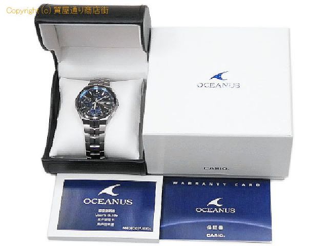 カシオ オシアナス カシオ CASIO メンズ腕時計 オシアナス OCW-S5000E-1AJF 【 SA65928 】のオプション紹介画像(4)