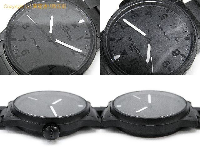 フォルティス ブラックアウト フォルティス FORTIS メンズ腕時計 ブラックアウト 595.18.41MBO 【 SA66051 】のオプション紹介画像(1)